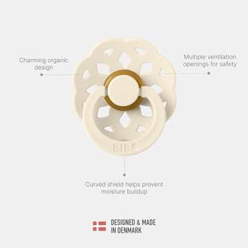 BIBS Pacifiers - Safe Natural Rubber Soothers for Babies