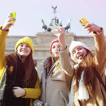 AOTESIER Compatible with iPhone 12 Case and iPhone 12 Pro Case 6.1 inch,Silky Touch Premium Soft Liquid Silicone Rubber Anti-Fingerprint Full-Body Protective Flexible Bumper Case (Stone)