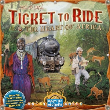 Heart of Africa Ticket to Ride Expansion - Fun Strategy Game