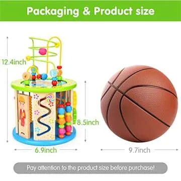 Victostar Activity Cube - 10 in 1 Educational Toy for Kids