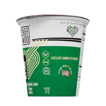 Chef Woo's High Protein Ramen Cups - 20g of Plant-Based Protein