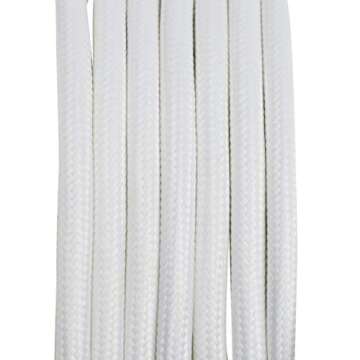 Rustic 15ft Fabric Pendant Lighting Cord for DIY