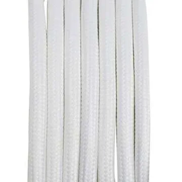 Rustic 15ft Fabric Pendant Lighting Cord for DIY