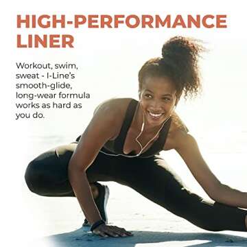 Beauty For Real I-Line 24-7 Waterproof Gel Eyeliner, Whiskey, Golden Brown Bronze, Cruelty Free Blendable Gel Formula for Precision Application, 0.01oz