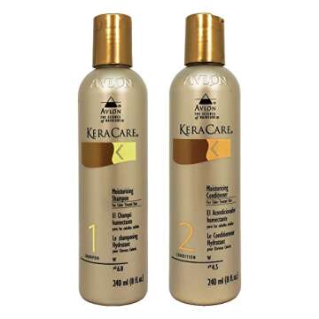 Avlon KeraCare Color-Treated Hair Duo: 8 oz Moisturizing Shampoo & Conditioner Set