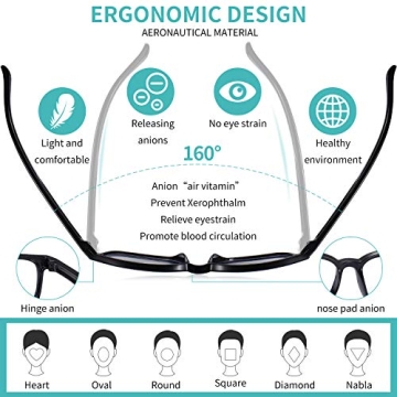 Okany Kids Blue Light Blocking Glasses for Digital Safety