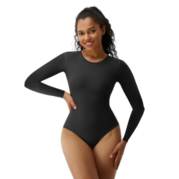 SHAPERX Soft Bodysuit - Fits Every Body Type Effortlessly