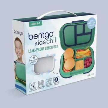 Bentgo Kids Leak-Proof Lunch Box - 4 Compartments