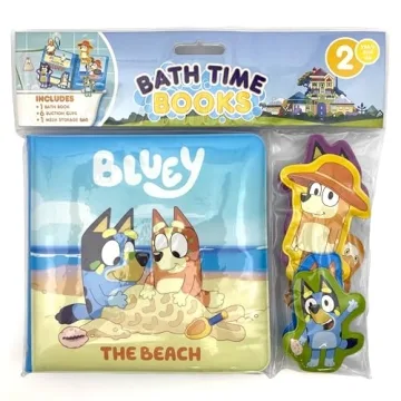 Bluey Beach Bath Books - Engaging Activity for Kids