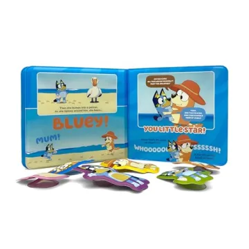 Bluey Beach Bath Books - Engaging Activity for Kids