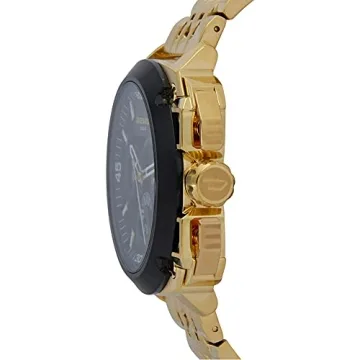Diesel BAMF Gold Chronograph Men's Watch - Stylish & Durable