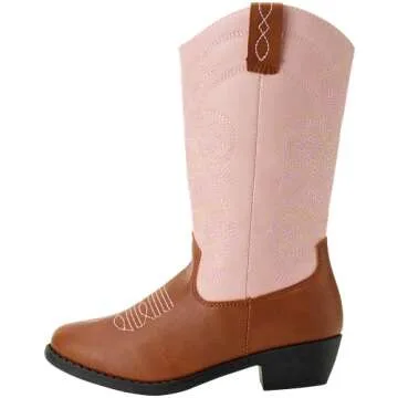 Stylish KENSIE GIRL Toddler Cowboy Boots for Girls
