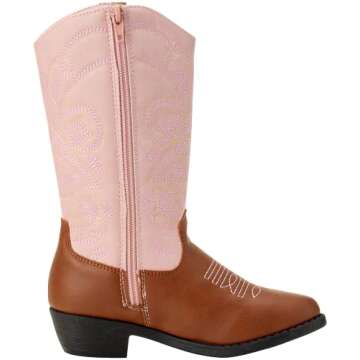 Stylish KENSIE GIRL Toddler Cowboy Boots for Girls