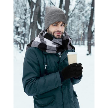 Cosweet 5-Piece Knitted Winter Warmer Set - Stylish & Warm