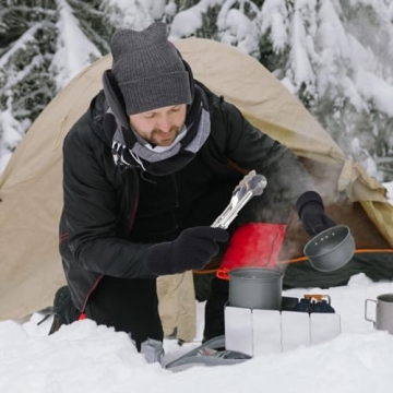 Cosweet 5-Piece Knitted Winter Warmer Set - Stylish & Warm