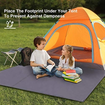 REDCAMP 4-in-1 Waterproof Camping Tent Tarp