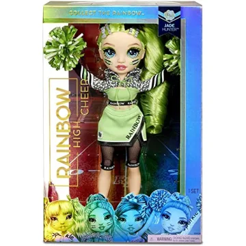 Rainbow High Jade Hunter Cheerleader Doll with Accessories