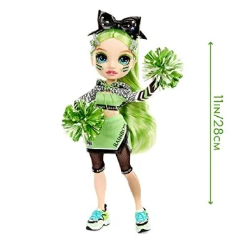 Rainbow High Jade Hunter Cheerleader Doll with Accessories