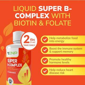 High Absorption Super B Complex Liquid Vitamin 32oz