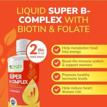 High Absorption Super B Complex Liquid Vitamin 32oz