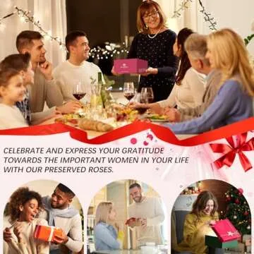 Valentines Day Flowers Roses Gifts for Her,16pcs Red Forever Preserved Roses in Heart Shape Gift Box,Valentines Day Delivery Prime Gifts-Roses Gifts for Women,Mom.