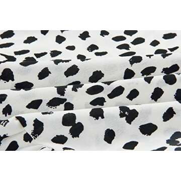 Angashion Women's Tops Casual Floral Print Cap Sleeve Ruffle Neck Loose Babydoll Shirt Blouse Tunic Top White 2XL