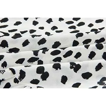 Angashion Women's Tops Casual Floral Print Cap Sleeve Ruffle Neck Loose Babydoll Shirt Blouse Tunic Top White 2XL