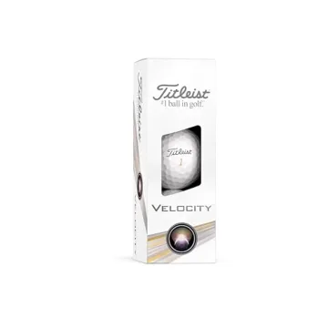Titleist Velocity Golf Balls Max Distance Durability Orange