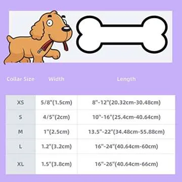 MR. CHUBBYFACE Easter Dog Collar Purple Rabbit Dog Collar with Flower Adjustable Dog Collar Bowtie for Small Medium Large Dogs