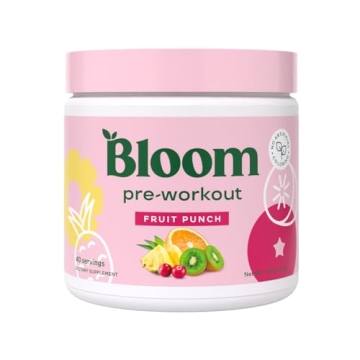 Bloom Nutrition Pre Workout Powder - Energy Without Jitters