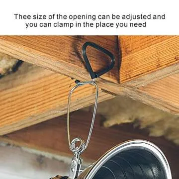 Aygrochy Reptile Heat Lamp, 100W and Clamp Lamp Light with 8.5" Detachable Aluminum Reflector, 6 feet Cord, Digital Thermometer