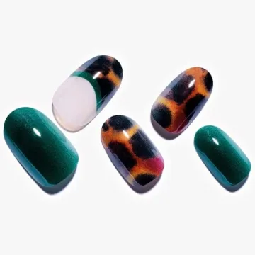 GLAMERMAID Tortoiseshell Press on Nails – Stylish & Durable