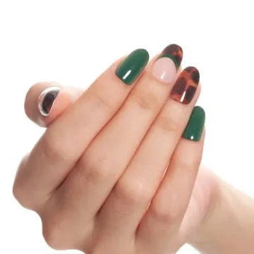GLAMERMAID Tortoiseshell Press on Nails – Stylish & Durable