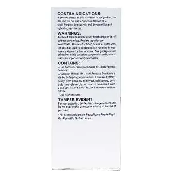 Menicon Unique pH Multi-Purpose Saline Solution Travel Pack