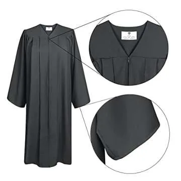 Versatile GradPlaza Judge Robe for Choir and Court