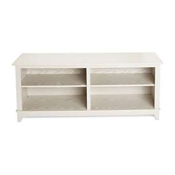 ROCKPOINT 58inch TV Stand Media Console for TV’s up to 65 Inches, Home Living Room Storage Console...