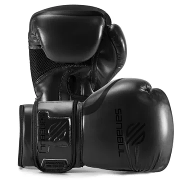 Sanabul Essential Gel Boxing Gloves for Men & Women - Kickboxing, Boxing, & Sparring Training