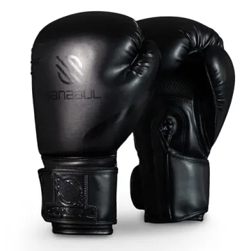 Sanabul Essential Gel Boxing Gloves for Kickboxing - 16 oz