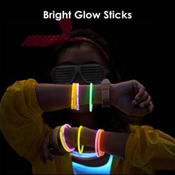 Glow Sticks Party Supplies Pack - Ultimate Glow Fun