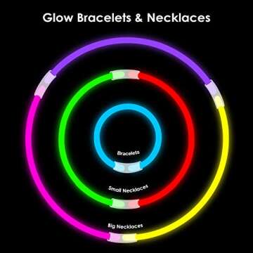 Glow Sticks Party Supplies Pack - Ultimate Glow Fun