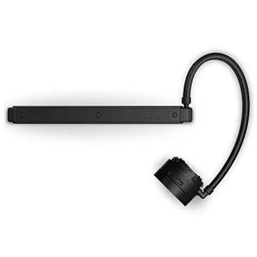 NZXT Kraken X63 280mm - RL-KRX63-01 - AIO RGB CPU Liquid Cooler - Rotating Infinity Mirror Design - Improved Pump - Powered By CAM V4 - RGB Connector - Aer P 140mm Radiator Fans,Black,Kraken X Gen 3