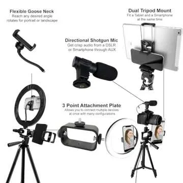 Acuvar Vlogging Kit: Professional Smartphone Accessories