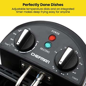 Chefman 4.5L Deep Fryer – Perfect for Family Meals