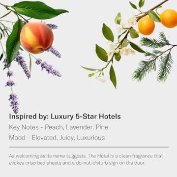 AromaTech The Hotel Aroma Essential Oil Blend: Luxury Hotel Inspired Aromatherapy with Lemon, Lavend...