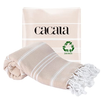 Cacala 100% Turkish Cotton Kitchen Tea Towels, Highly Absorbent Luxury Soft Quick Drying Dish Towel ...