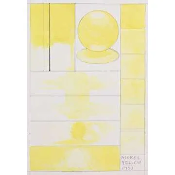 QoR Artist Watercolors by GOLDEN, Nickel Yellow, 11 ml Tube, Professional Watercolor Paint, Semi-Opaque