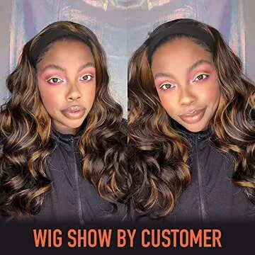 AISI Hair Wavy Headband Wig – Natural Look for Every Occasion