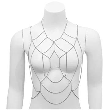 Sexy Spider Web Body Chain Jewelry Women Adjustable Elegant