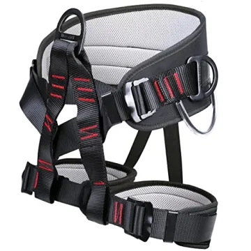 Ttechouter Adjustable Climbing Harness for Outdoor Safety