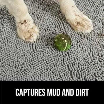 Gorilla Grip Dog Doormat - Absorbent & Machine Washable